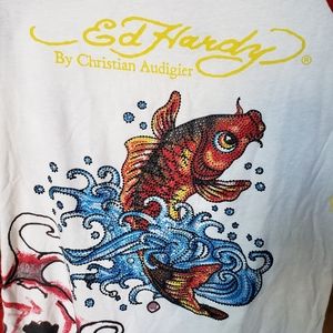 Ed Hardy Koi Long Sleeve-T